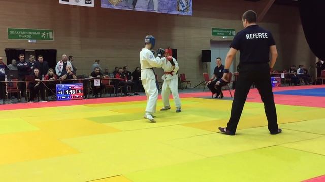 Кубок ЦФО, Курск, 16.02.19. Бой за третье место, Игорь в синем. Часть 2. смотреть онлайн