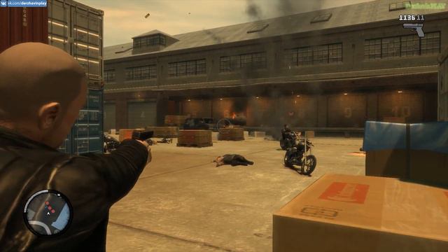 Прохождение GTA 4 - TLaD на 100% - Миссия 13: Местные разборки (End Of Chapter) смотреть онлайн