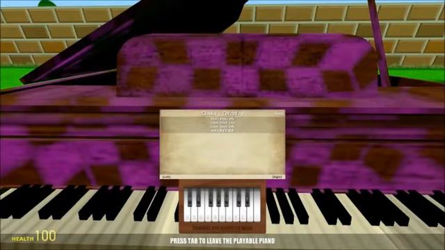Garrys Mod Working Piano смотреть онлайн