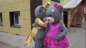 Ростовые куклы Мишки Тедди