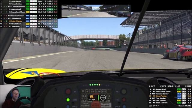 iRacing Ferrari GT3 Challenge at Interlagos смотреть онлайн