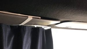 Установка ночных штор freightliner