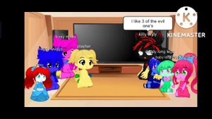 poppy playtime react to player au Gach cub