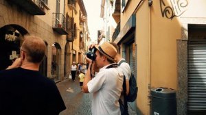 Италия, озеро Маджоре, город Арона.