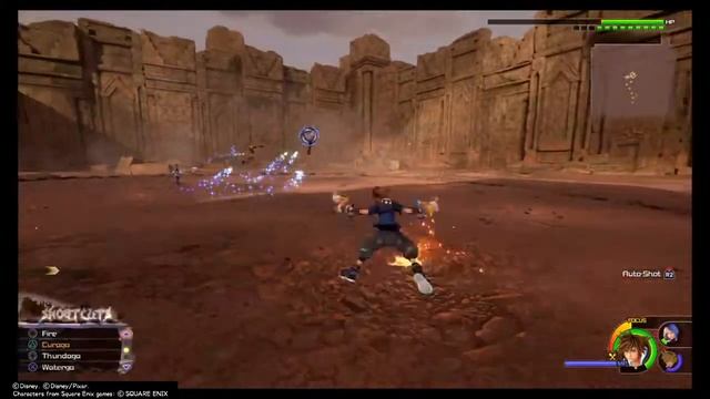 Kingdom Hearts 3 OP Infinite magic strategy