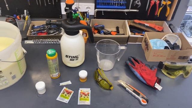 Чем и как опрыскивать сад весной от вредителей смотреть онлайн