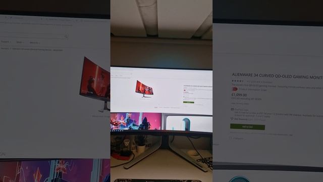 ALIENWARE 34 CURVED QD OLED GAMING MONITOR AW3423DW vs LG C2 42 INCH смотреть онлайн