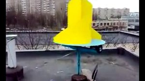 Ветротурбина роторного типа