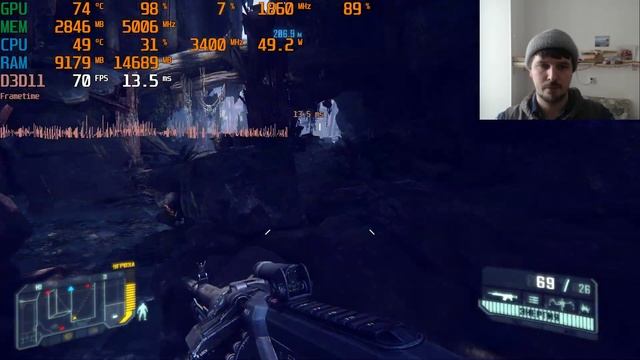 Gaming Crysis 3 Ryzen 7 2700, GTX 1080 смотреть онлайн
