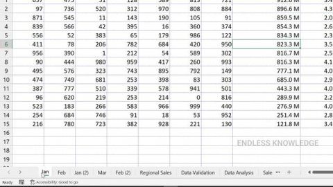 Excel Tips and Tricks in Tamil