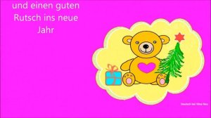 Различные варианты поздравлений с Рождеством и Новым Годом на немецком языке