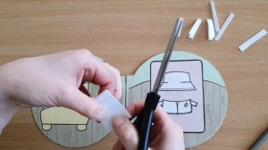 бумажный домик для морской свинки, домик Куки