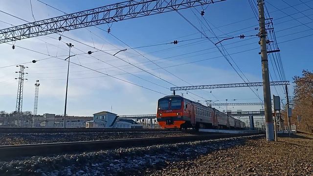 ЭД4М-0105/0119 отправляется с о.п Первомайская смотреть онлайн