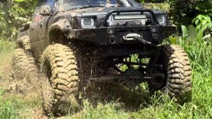 Sanjay's 2JZ Turbo Toyota Hilux Pickup | Offroad Compilation