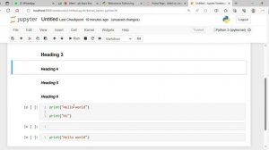 Lecture 1. Introduction to Python and Jupyter Notebook