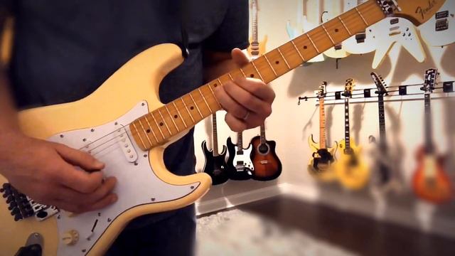 Guitar Cover - Midnight Rain - Wide Mouth Mason - Fender Partscaster Floyd Rose смотреть онлайн