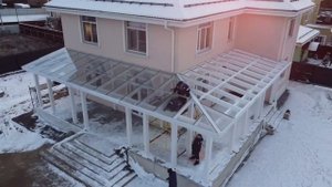 Татпроф, остекление веранды.