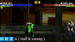 Reptile mk1 Hits And Fatality Cheats Ultimate Mortal Kombat Trilogy