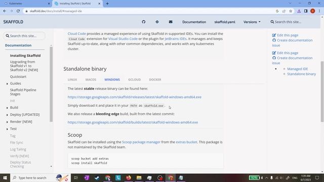 Skaffold setup on Windows10 : deploy apps on Kubernetes!! смотреть онлайн