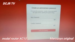 AC10_AC1200  Mercusys_how to log in IP address.192.168.1.1