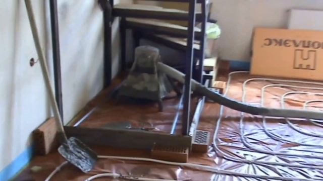 заливка стяжки пола 100 кв смотреть онлайн