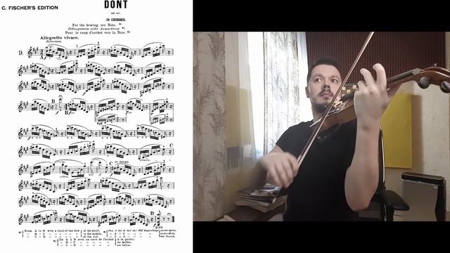 J.Dont - 24 Exc. op.37 №9 смотреть онлайн