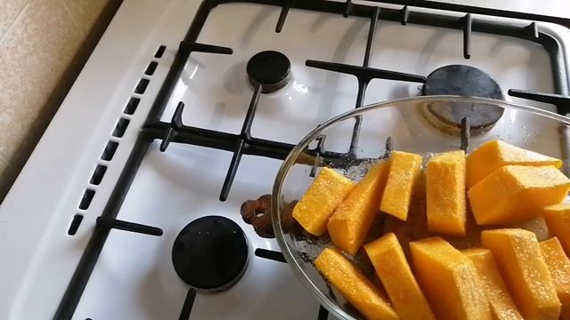№49 Тыква сладкая  запеченная в духовке с корицей. #молодой_блогер