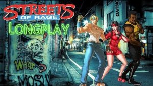 Streets of rage. Bare Knuckle. Прохождение. Сега. Sega 16 bit.