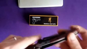 Нож складной Browning F82 фирменный Демонстрация