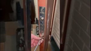 Замена замка Эльбор и установка ручки к нему