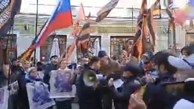 НОД у посольства Молдова в Москве
