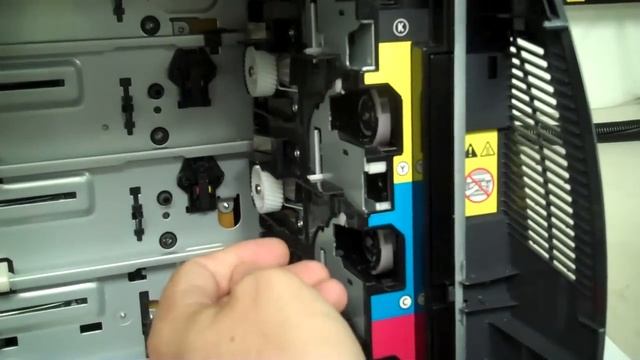 Error 10.92.00 Cartridges Not Engaged - Color LaserJet 3600 смотреть онлайн