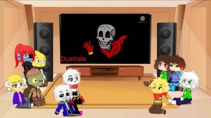 Undertale reacts to Papyrus AUs themes