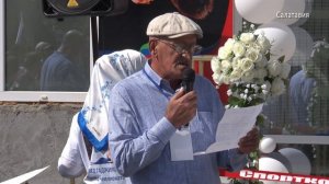 Открытие нового спортивного зала в с Калининаул