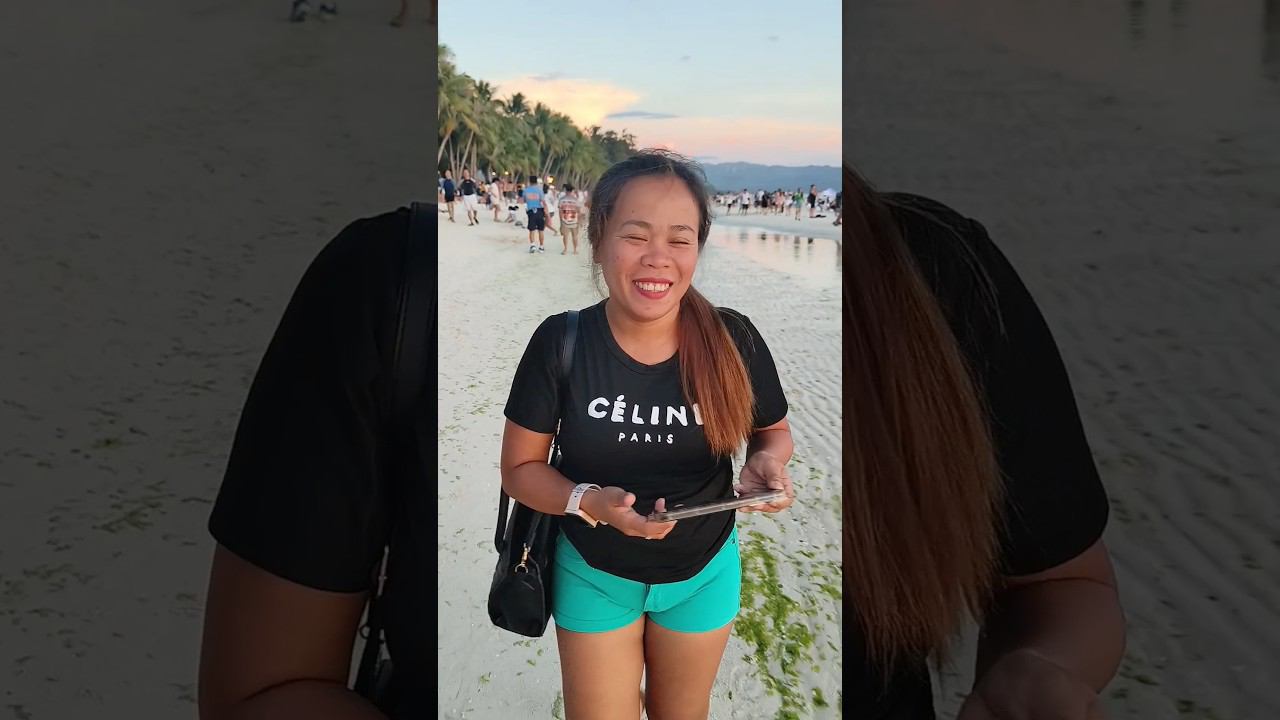 Tropical sunset with Filipina #travel2024 #boracay #pinay #филиппины #закат #жизньнаострове #beach смотреть онлайн