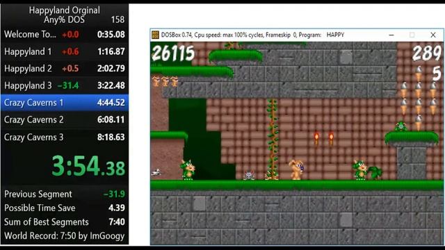 Happyland Adventures Original [Any% DOS] - 7:36.17 смотреть онлайн