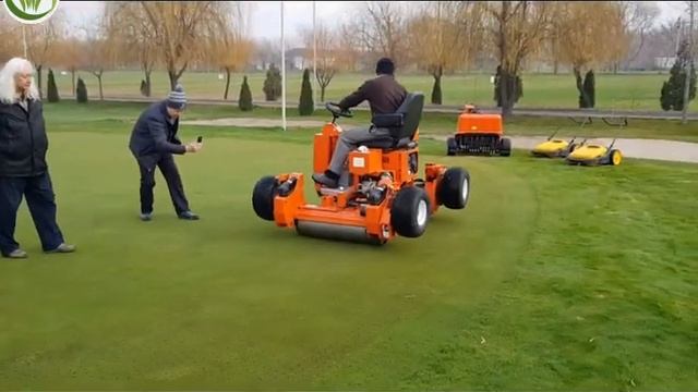 Каток для газона Roll-N-Go Green Roller смотреть онлайн