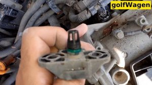 VW Polo 4 9N MAP sensor replacement /P0106, P0441 etc./