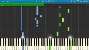 Sia - I'm In Here [Piano Tutorial] Synthesia