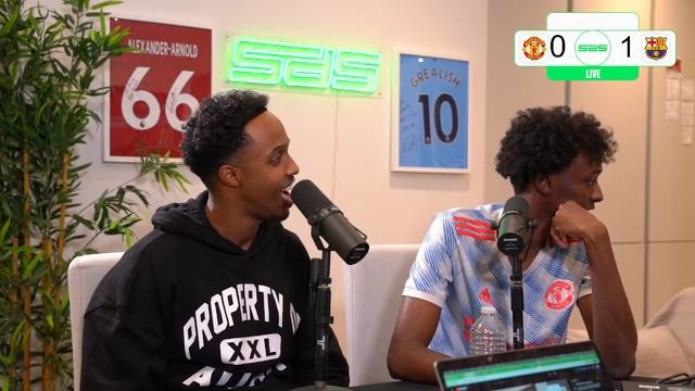 MANCHESTER UNITED 2-1 BARCELONA | SDS LIVE WATCHALONG смотреть онлайн