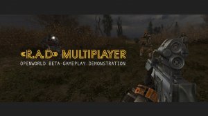 Played online open-world experience with our English-testers on «R.A.D» Multiplayer Beta-Server