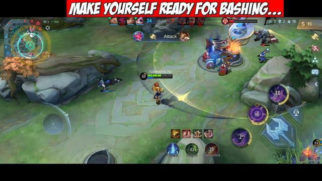 When LYLIA Becomes TANK | mobile legends best tank build