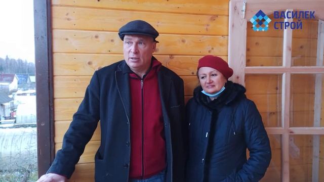 Отзыв о строительстве каркасного дома в Ваганово, Ленинградская область смотреть онлайн