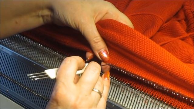 Как связать планку промышленной резинкой в карман. #маринабехтер смотреть онлайн