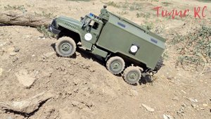 урал b36 и тест после доработок wpl d64