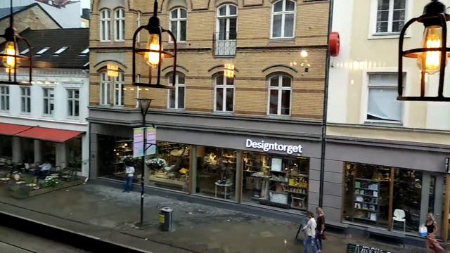 Кафе  в  Мальмо  Швеция