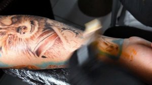 Incredible Guardians Of Galaxy Tattoo: Real Time Timelapse