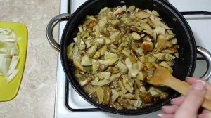 Жареные Белые грибы в сливках! Самый простой и быстрый способ приготовления ароматных лесных грибов