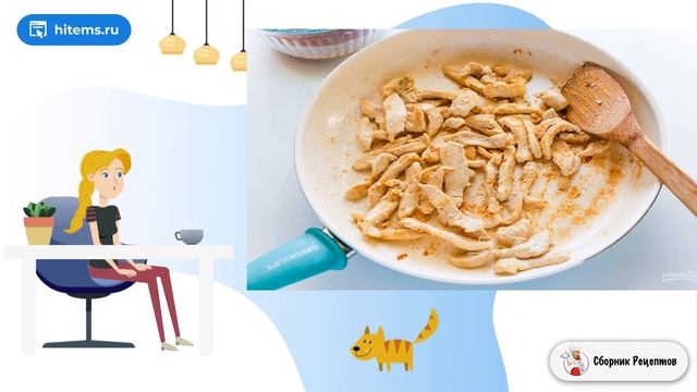 Рисовая лапша с курицей и овощами. Самые простые рецепты