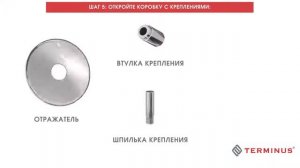 Монтаж водяного полотенцесушителя Terminus с нижним подключением